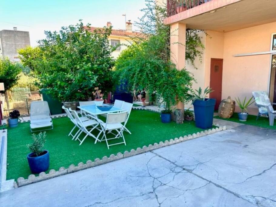 Appartement St Laurent Saint-Laurent-de-la-Salanque Buitenkant foto